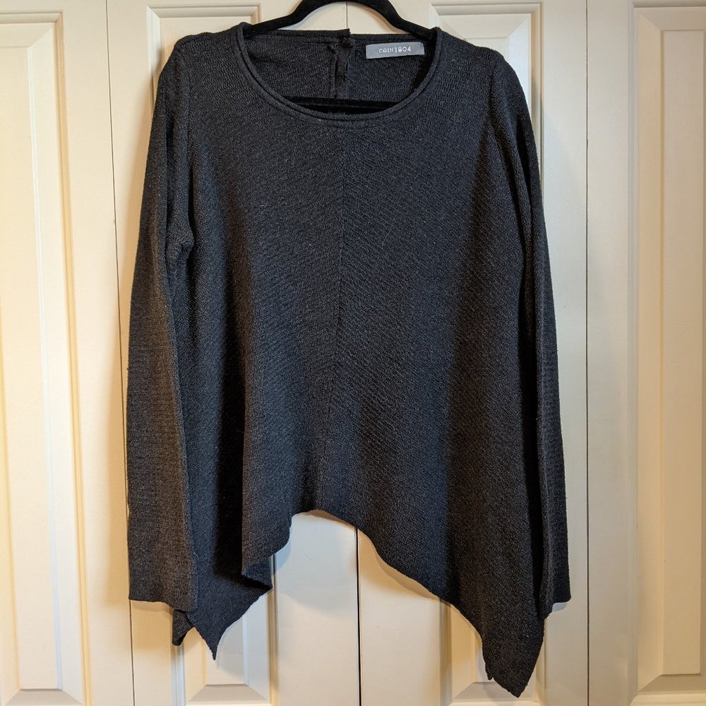 COIN1804 Charcoal Sweater in size XL. Like New.
